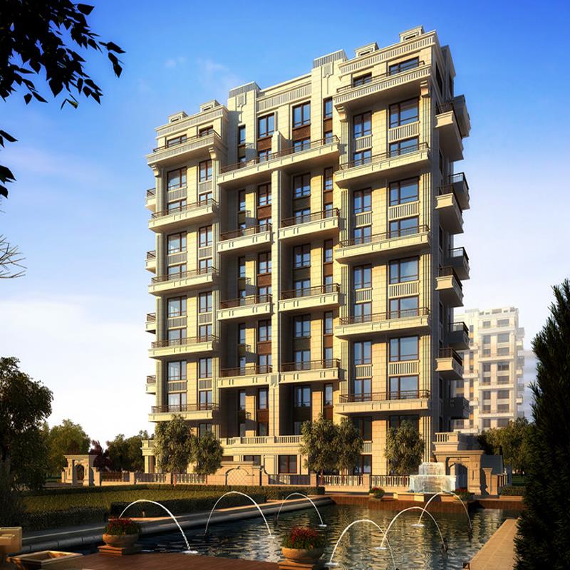 现代新亚洲豪宅花园洋房